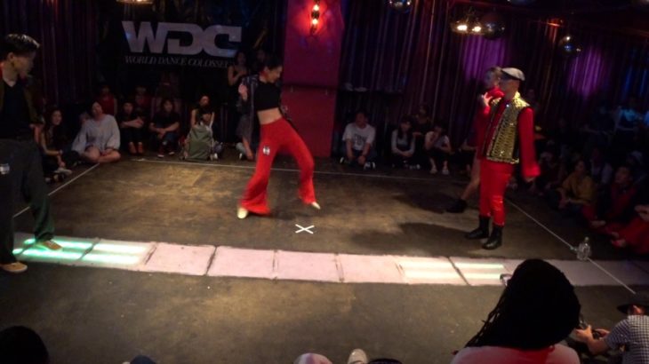 Chrissy & AKUMA vs Ryuji & Airi BEST8 WAACK WDC 2018 FINAL World Dance Colosseum