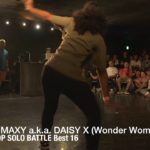 MAXY a.k.a.  DAISY X (Wonder Woman Krump) vs KAREN【HIPHOP BATTLE】TOP16// #SDSosaka 2018夏の陣