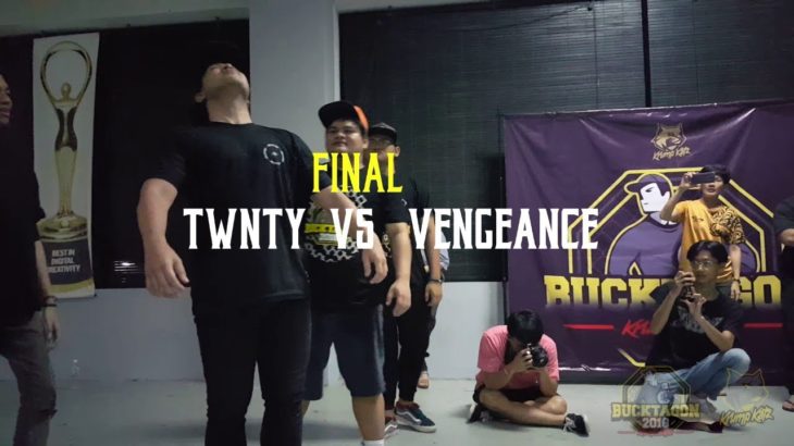 BUCKTAGON 2018 | KRUMP 1V1 | FINAL | TWNTY VS VENGEANCE