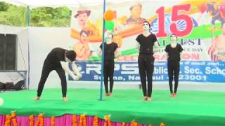 Best Mime Patrotick Theme | R.P.S School Narnaul || KING DANCE CREW
