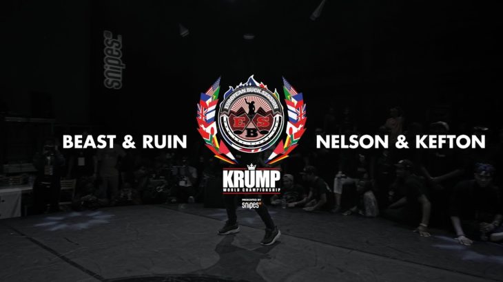 Kefton & Nelson Vs Ruin & Beast | Exhibition Battle | EBS KRUMP WORLD CHAMPIONSHIP 2018