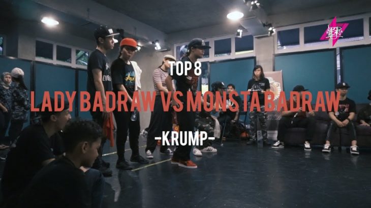 Lady BadRaw vs Monsta BadRaw | Krump Top 8 | Funk N’ Buck 2018