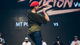 MT POP vs Poppin DS – Dance Vision vol 6 Popping Best 8