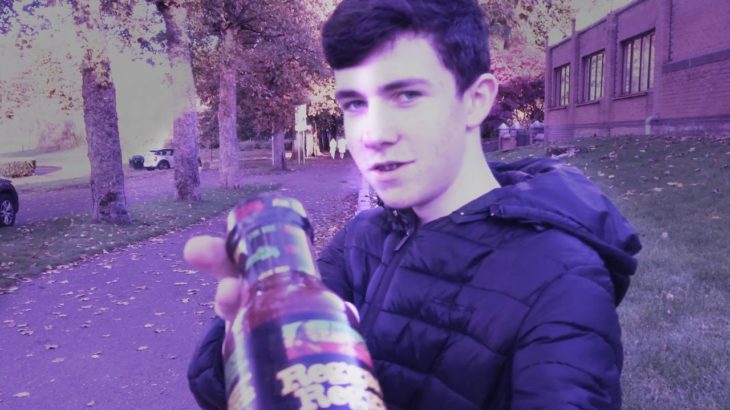 Reggae Reggae sauce tasting with a dance party filter