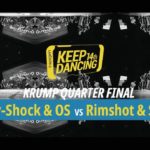 V & AMOCKER vs Rimshot & Skull / Quarter Final of Krump Side / Keep dancing vol.14 Newschool