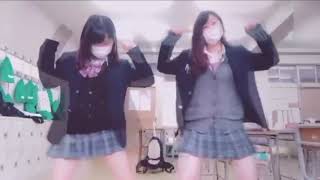 gentlman Japanese high school girls dance mix女子高校生 tiktok jk ダンス