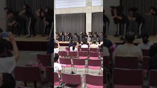 島根県の女子高生 元気にダンス1