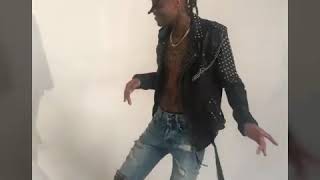 Boonk At A Photo Shoot Flexing And Dancing!!!