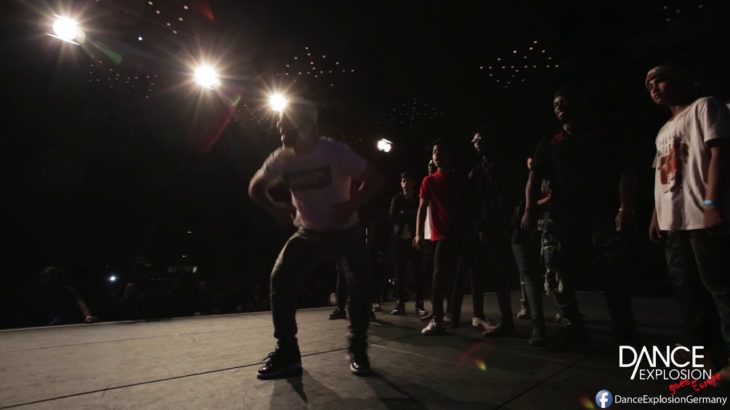 Dance Explosion 2017 – 1. Krump-Viertelfinale – Twin Rowdy vs. General Heat