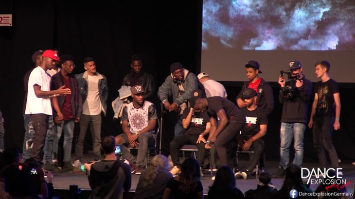 Dance Explosion 2017 – 2. Krump-Viertelfinale – Boi Heat vs. Kid NY