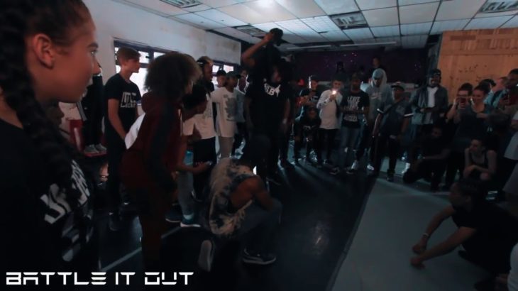 Dance battle :  krump  Kush VS Artful d