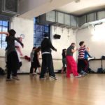 Jimmy Williams locking dance class at Pineapple Studios, London UK