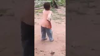 Kid dancing reggae