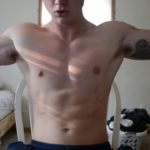 T.S. flexing and pec bouncing