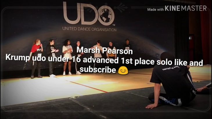 UDO under 16 1st place solo Marsh pearson #dance #udo #krump #solo #streetdance #missyElliott