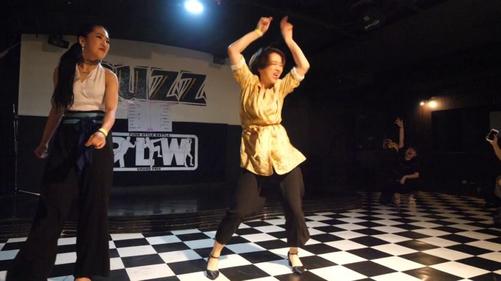 momoko vs AYANON BEST8 W-1 東京予選 WAACK DANCE BATTLE