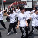熊谷うちわ祭り　熊谷女子高校ダンス
