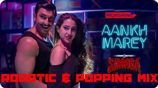 Aankh Marey | Robotic Krumping Mix Dance Song | Old song 2018 Vargans | Kavita Kirshnamurthy