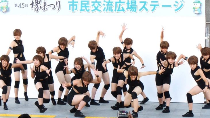 登美丘高校ダンス部 TDC 高画質 TMR 西川貴教が女子高生!? 堺まつり 2018 第45回
