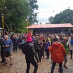 Dougie Burns and the Cadillacs -Driving In A Cadillac, Belladrum  – crowd dancing
