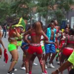Reggae Dancing in the streets of Brooklyn