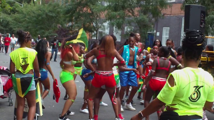 Reggae Dancing in the streets of Brooklyn