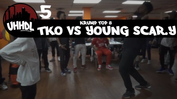 TKO vs Young Scar.Y | Krump Top 8 | Underground Hip Hop Dance League #UHHDL