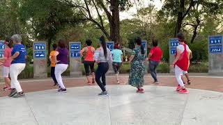 Yesterday Once More Line Dance  Filipino Reggae