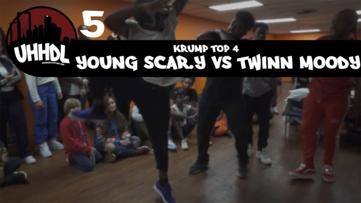 Young Scar.Y vs Twinn Moody | Krump Top 4 | Underground Hip Hop Dance League #UHHDL
