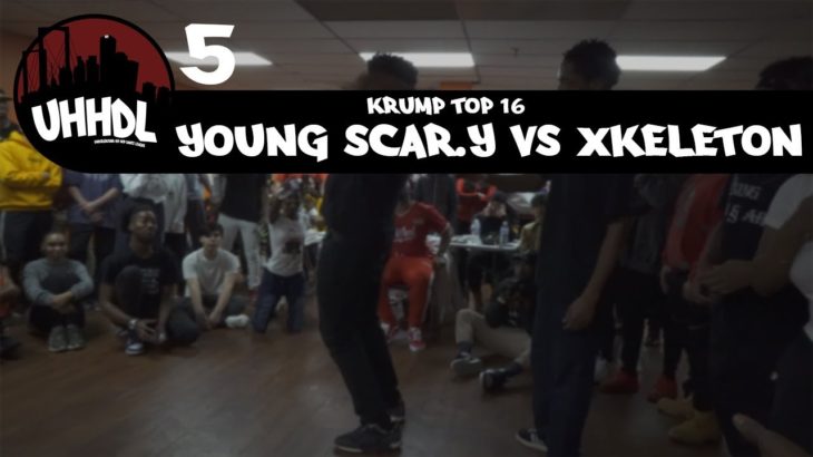 Young Scar.Y vs Xkeleton | Krump Top 16 | Underground Hip Hop Dance League