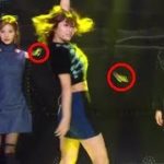 171104 TWICE [트와이스] Momo’s earrings flew off during break dance part トゥワイス