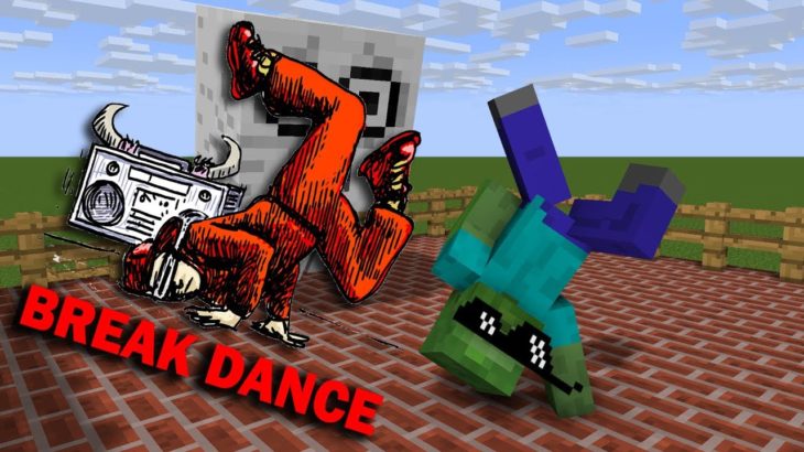Monster School : BREAK DANCE CHALLENGE – Minecraft Animation
