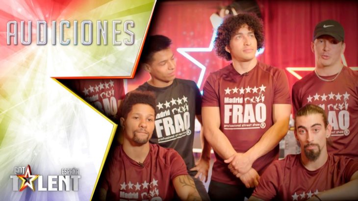 ¡Pase de Oro! El break dance extremo conquista a Santi | Audiciones 1 | Got Talent España 2017