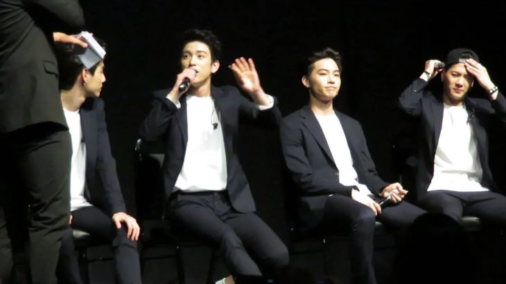 150506 GOT7 Fanmeeting in SF – Jinyoung Dance solo & Youngjae’s Dougie