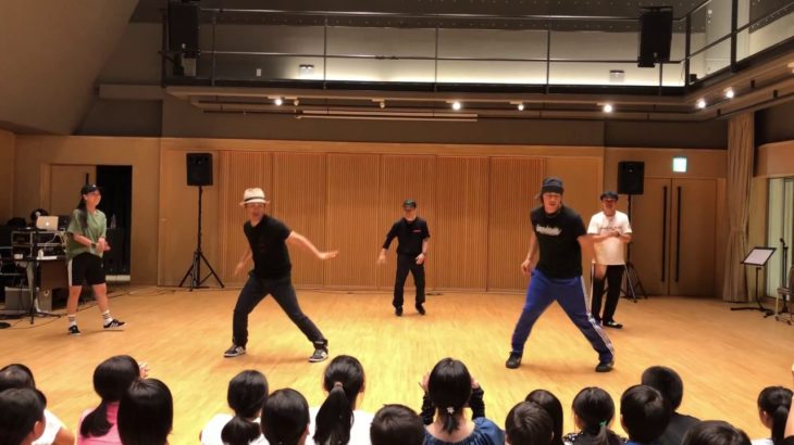 20180806民音はじめてのHIPHOP DANCE （ヒップホップダンス）2日目IN東広島  B-BOY KATSU、PEET、KAKU、YU-JI、KYO-KO