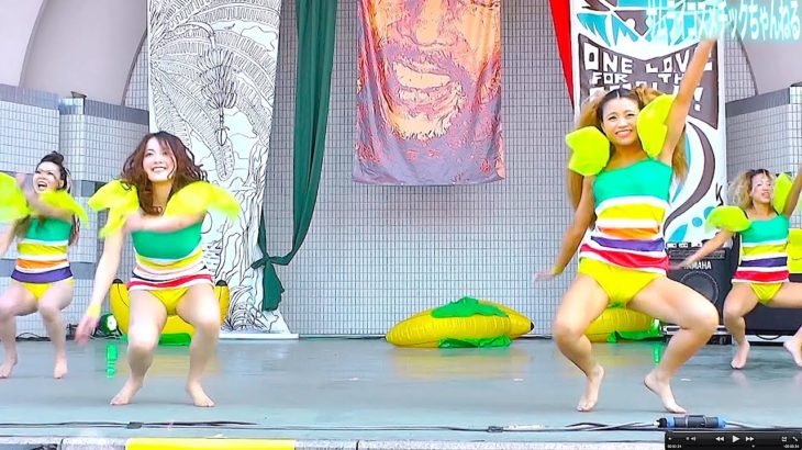 レゲエダンス 『BANANA GYALZ』ワンラブ ジャマイカフェスティバル  World Reggae Dance Championship サムライコスメチック