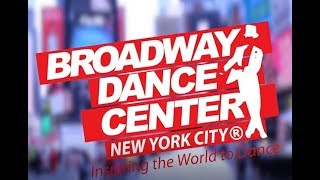 BDCニューヨーク校(Broadway Dance Center)紹介動画
