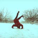Breaking in the snowstorm ( Break Dance, Bboying, Break )