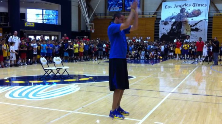 Coach doing the Dougie Dance – KOBE Camp 2011