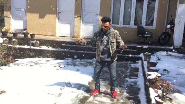 DJ snake – Magenta Riddim  (cover dance) Snow fun with dubstep. Bibhav micheal.Nagarkot view 2019.