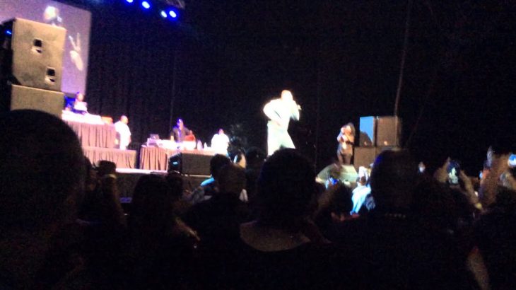 Doug E Fresh doing the Dougie dance