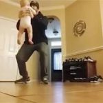 Dubstep dance with my beautiful baby boy (Just goofing around)
