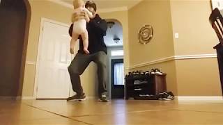 Dubstep dance with my beautiful baby boy (Just goofing around)