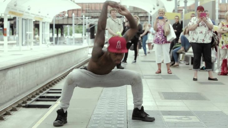 Flexn Manchester Dance Off – TfGM Victoria Station – MIF15