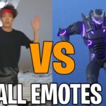 Fortnite All Emote & Dances in Real Life! (Pop Lock , Twist , Break Down)