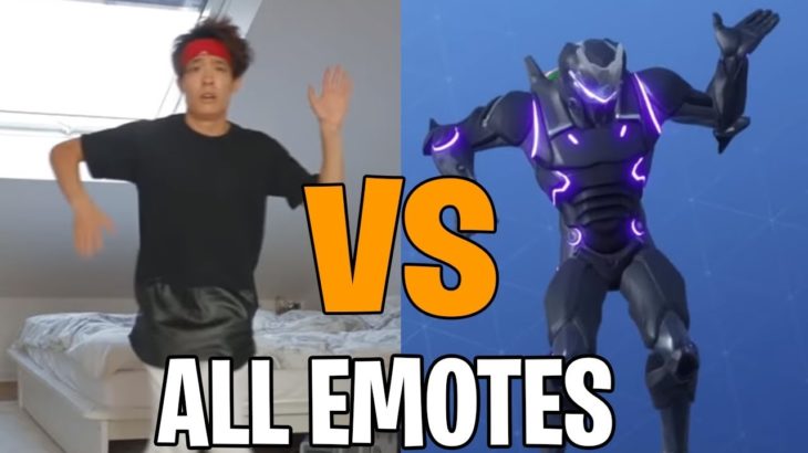 Fortnite All Emote & Dances in Real Life! (Pop Lock , Twist , Break Down)