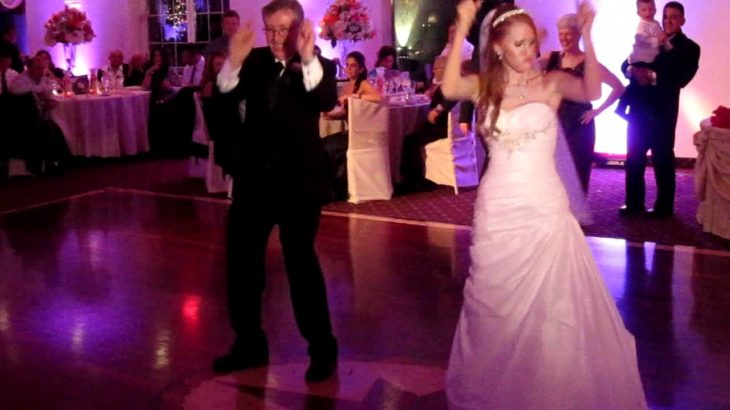 Funny Father Daughter Wedding Dance – Dad Does the Dougie