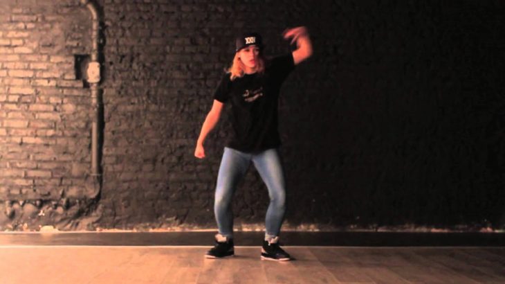 Girl Tight Eyez krump freestyle