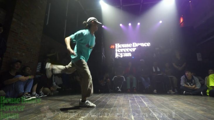 HERO vs Tony Ray BEST6 House Dance Forever 2018 JAPAN