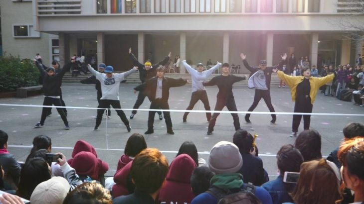 HIPHOP 早稲田大学ダンスサークル W.U.B 新歓SHOW 2017